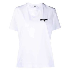 MSGM Authentic embroidered T-shirt